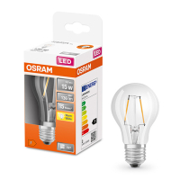 Osram E27 LED clear filament pear bulb 1.5W (15W)  LOS00068