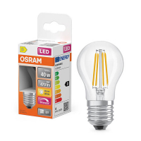 Osram E27 LED dimmable filament ball bulb 3.4W (40W) | 2700K LOS01871