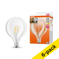 Osram E27 LED dimmable filament globe bulb 7W (60W) (6-pack)  LOS00369