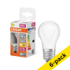 Osram E27 LED dimmable matte ball bulb 3.4W (40W) | 2700K (6-pack) LOS01880 - 1