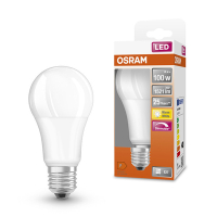 Osram E27 LED dimmable matte pear bulb 14W (100W)  LOS00064