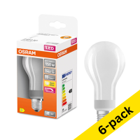 Osram E27 LED dimmable matte pear bulb 18W (150W) (6-pack)  LOS00057