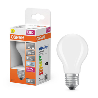 Osram E27 LED dimmable matte pear bulb 3.4W (40W) | 4000K LOS01813