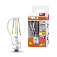 Osram E27 LED dimmable pear filament bulb 11W (100W)  LOS00034