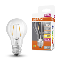 Osram E27 LED dimmable pear filament bulb 2.2W (25W)  LOS00024
