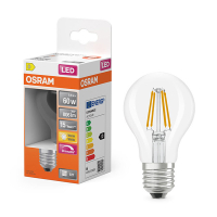 Osram E27 LED dimmable pear filament bulb 5.9W (60W) | 2700K LOS01807