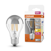 Osram E27 LED dimmable pear filament bulb 6.5W (50W) LOS00058