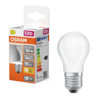 Osram E27 LED matte ball bulb 5.9W (60W) | 2700K LOS01255