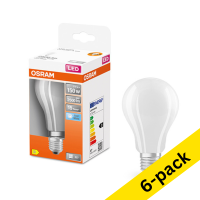 Osram E27 LED matte pear bulb 17W (150W) (6-pack)  LOS00111