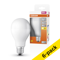 Osram E27 LED matte pear bulb 19W (150W) (6-pack)  LOS00125