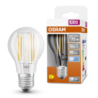 Osram E27 LED pear filament bulb 7.5W (75W) | 4000K LOS00082