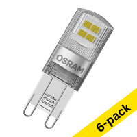 Osram G9 LED clear capsule 2.6W (30W) (6-pack) LOS00331