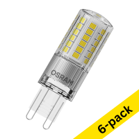 Osram G9 LED clear capsule 4.8W (50W) (6-pack) LOS00335