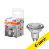 Osram GU10 LED dimmable glass spotlight 6.1W (80W) | 4000K (6-pack) LOS01928 - 1