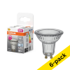 Osram GU10 LED dimmable glass spotlight 6.9W (51W) | 4000K (6-pack) LOS02187 - 1
