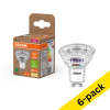 Osram GU10 LED glass spotlight 2W (50W) (6-pack) LOS00753 - 1