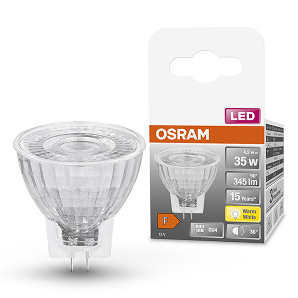 Osram GU4 LED non-dimmable spotlight 4.2W (35W) LOS00304 - 1