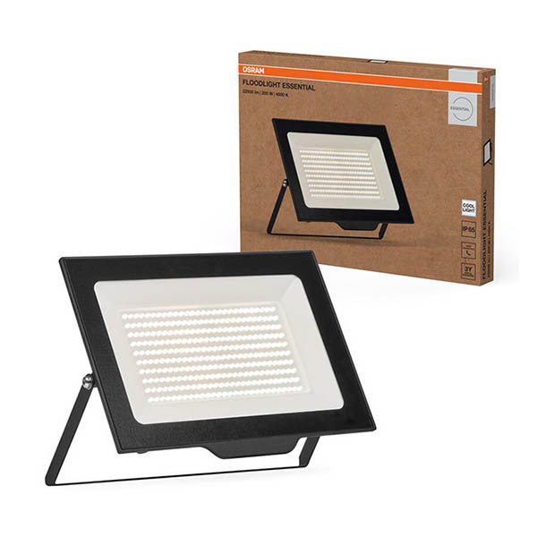 Osram Ledvance Essential black floodlight | 200W | 4000K | 20,000 lumens | IP65 LOS02079 - 1