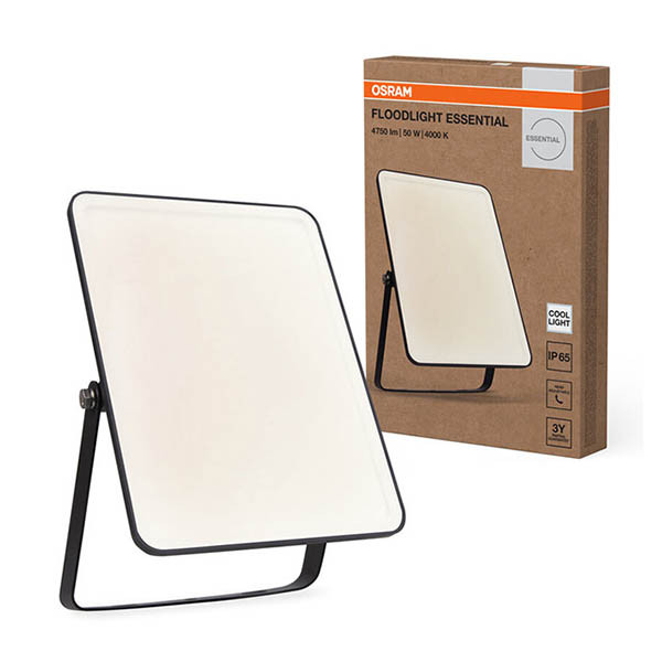 Osram Ledvance Essential black floodlight 50W | 4000K | 4500 lumens | IP65 LOS02072 - 1