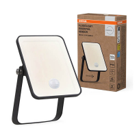 Osram Ledvance Essential black floodlight with sensor 10W | 4000K | 900 lumens | IP65 LOS02061