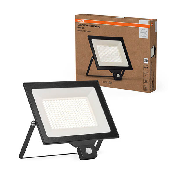 Osram Ledvance Essential floodlight with sensor | 150W | 4000K | IP65 | 15,000 lumens LOS02081 - 1