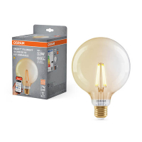 Osram Ledvance Smart E27 gold globe WiFi bulb 6W | 2400K LOS02005