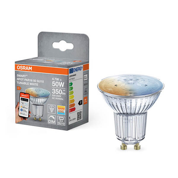 Osram Ledvance Smart GU10 LED Wi-Fi spotlight 4.7W | 2700-6500K LOS02009 - 1