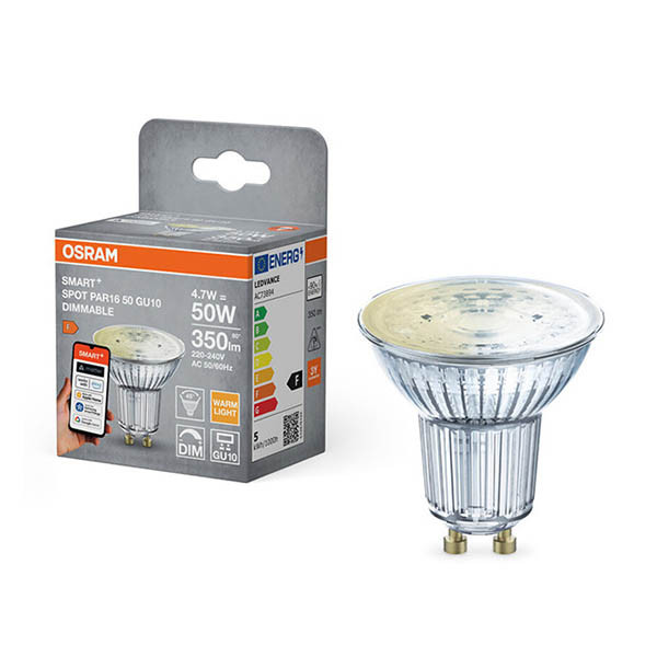 Osram Ledvance Smart GU10 LED WiFi spotlight 4.7W | 2700K LOS02008 - 1