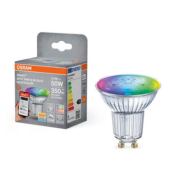 Osram Ledvance Smart GU10 LED WiFi spotlight 4.7W | RGB+2700-6500K LOS02010 - 1