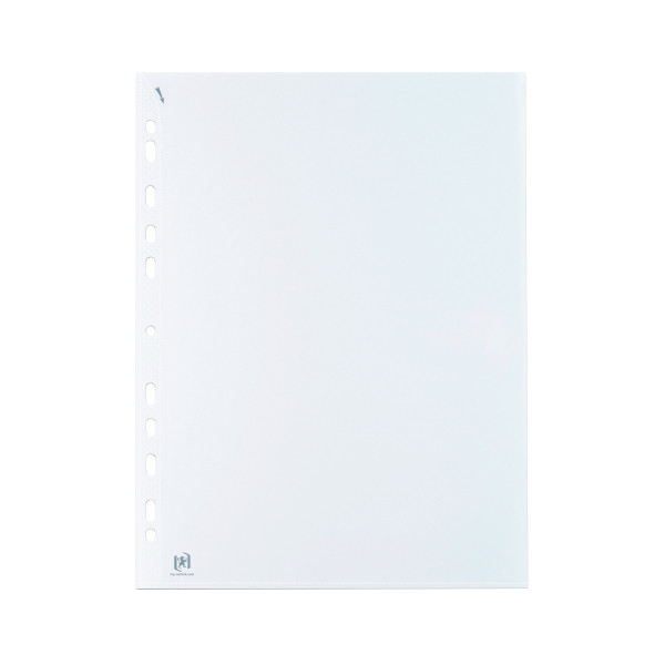 | Punched pocket (A4, 11-hole) | 75µ | Oxford Quick In | 100-pack IE000757 - 1