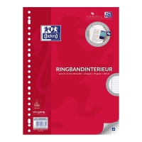 Oxford A4+ checkered ring binder paper 90gsm, 100 sheets (23-ring) **Clearance** 260072