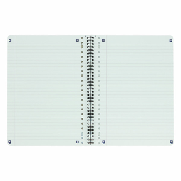 Oxford A4+ lined spiral lecture pad, 80 sheets (3-pack) 260084 - 2