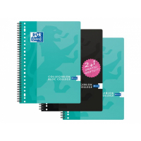 Oxford A4+ lined spiral lecture pad, 80 sheets (3-pack) 100590165 260084