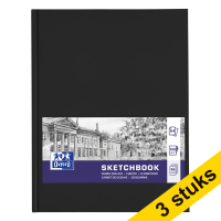 Oxford A4 hardcover sketchbook (96 sheets) (3-pack)