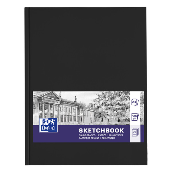 Oxford A4 hardcover sketchbook (96 sheets) 400152623 260171 - 1