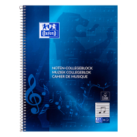 Oxford A4 spiral music manuscript, 90 grams (50-sheets) 260070