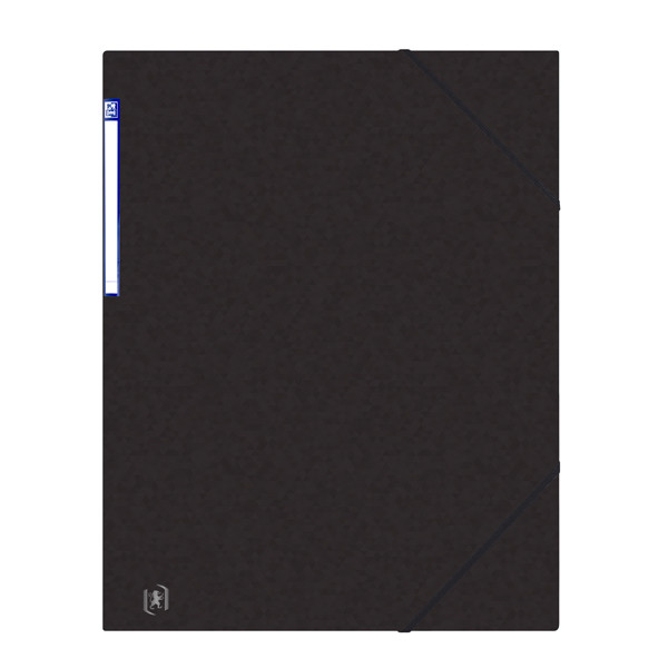 Elastic folder A3 | black cardboard | Oxford Top File 260094 - 1