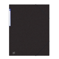 Elastic folder A3 | black cardboard | Oxford Top File 260094