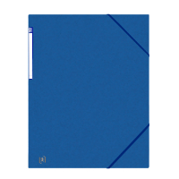 Elastic folder A3 | blue cardboard | Oxford Top File 260093