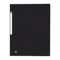 Elastic folder A4 | black cardboard | Oxford Top File+ 260129