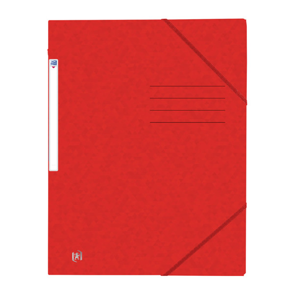 Elastic folder A4 | red cardboard | Oxford Top File+ 260131 - 1
