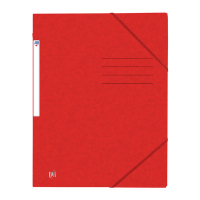 Elastic folder A4 | red cardboard | Oxford Top File+ 260131