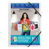 Elastic folder A4 | transparent customisable | Oxford PolyVision