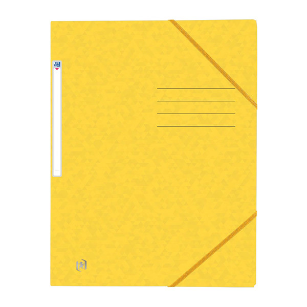 Elastic folder A4 | yellow cardboard | Oxford Top File+ 260137 - 1