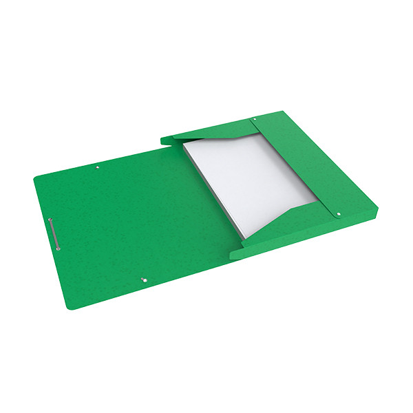 Elasticated folder 25mm (200 sheets) | Oxford Top File+ green 260106 - 2