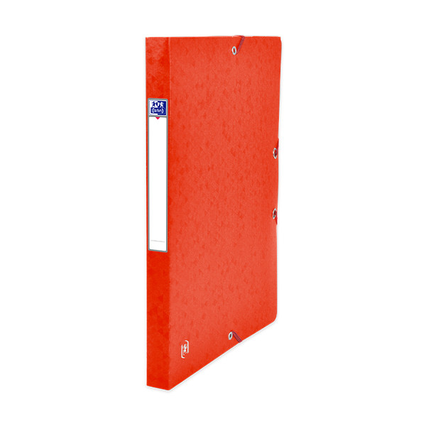 Elasticated folder 25mm (200 sheets) | Oxford Top File+ red 260105 - 1