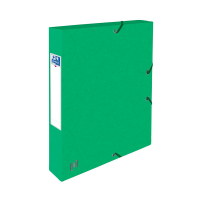 Elasticated folder 40mm (300 sheets) | Oxford Top File+ green