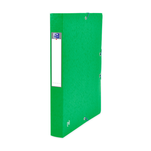Elasticated folder 40mm (300 sheets) | Oxford Top File+ green 260112 - 1