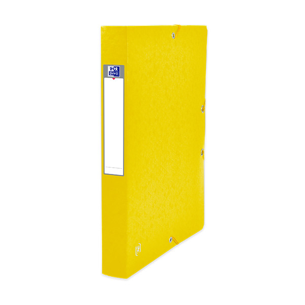 Elasticated folder 40mm (300 sheets) | Oxford Top File+ yellow 260108 - 1