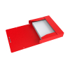 Elasticated folder 60mm (400 sheets) | Oxford Top File+ red 260117 - 2